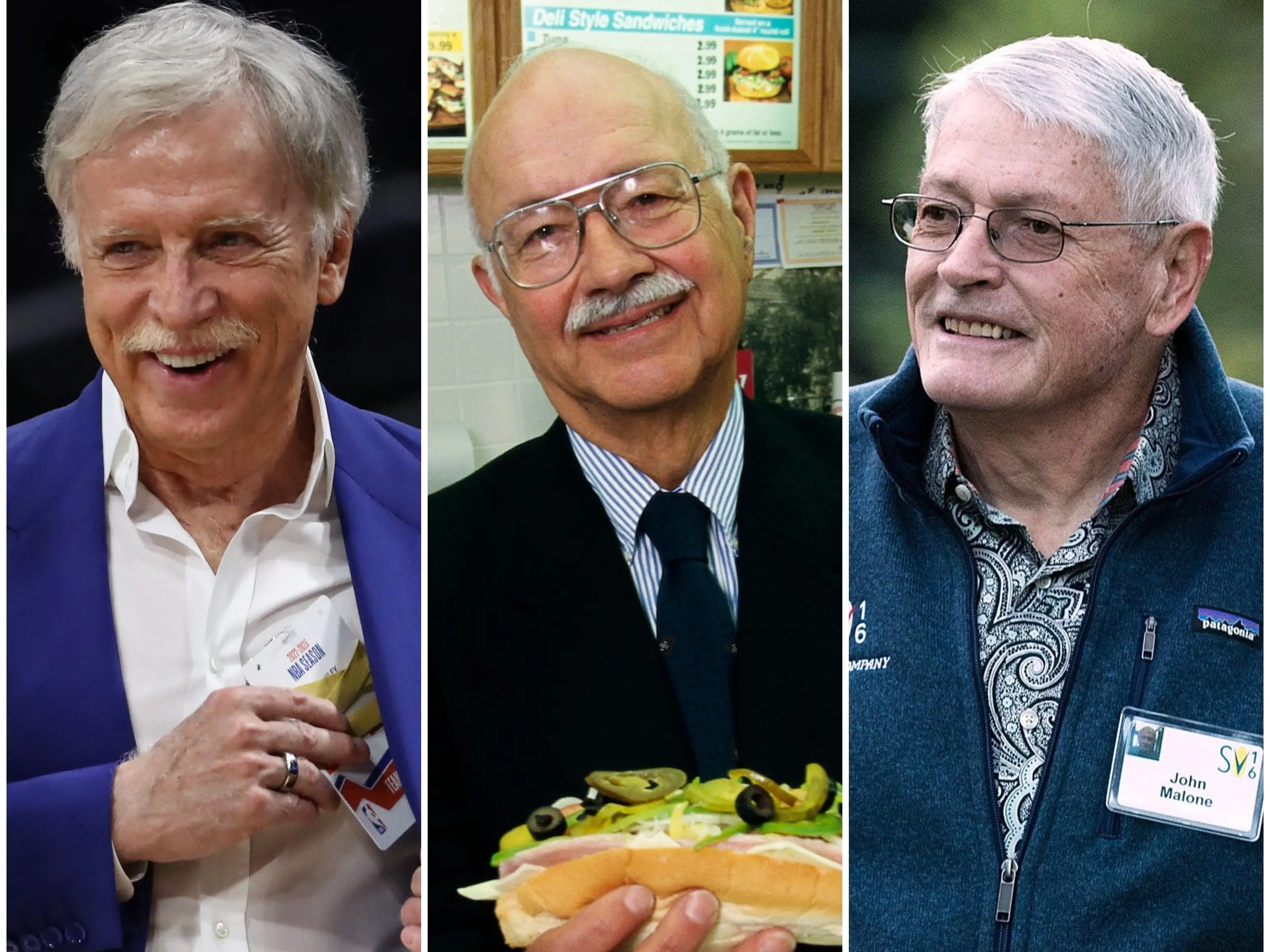 Stanley Kroenke, Peter Buck, and John Malone