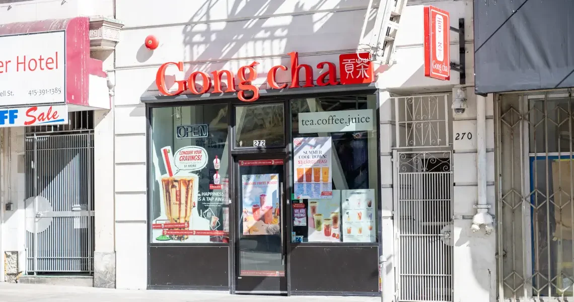 The founder of a huge boba chain said he opened stores next to Starbucks to get a fraction of its customers