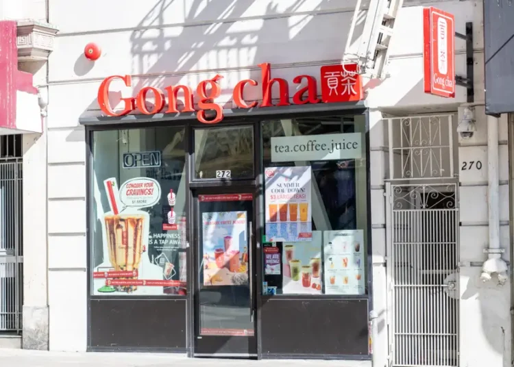 The founder of a huge boba chain said he opened stores next to Starbucks to get a fraction of its customers