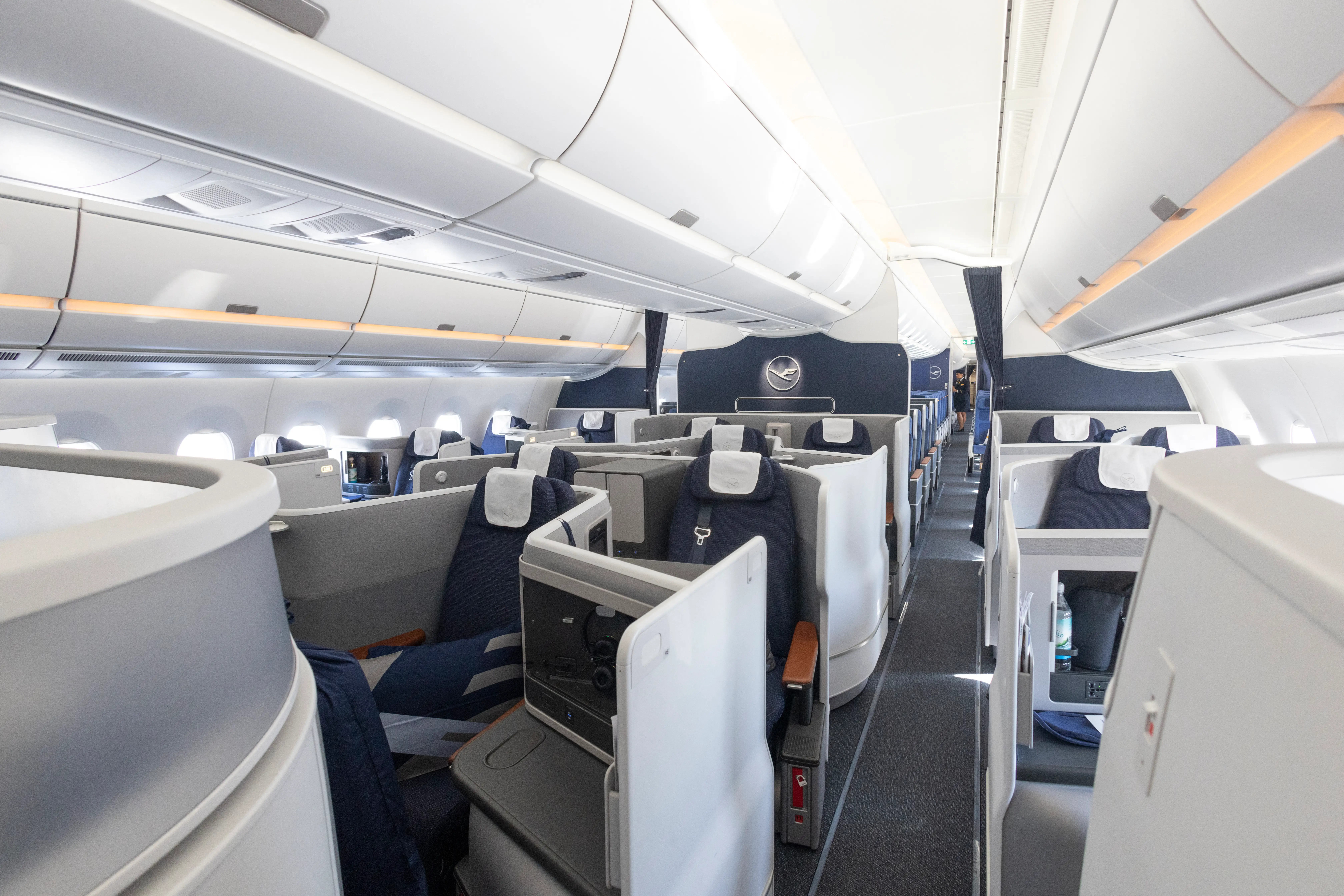 Lufthansa Allegris cabin.