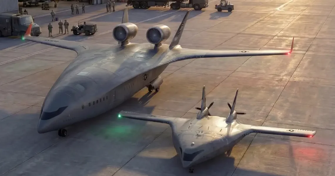 A startup wants to beat Airbus and Boeing with an ultra-wide ‘flying wing’ jet with massive cargo space