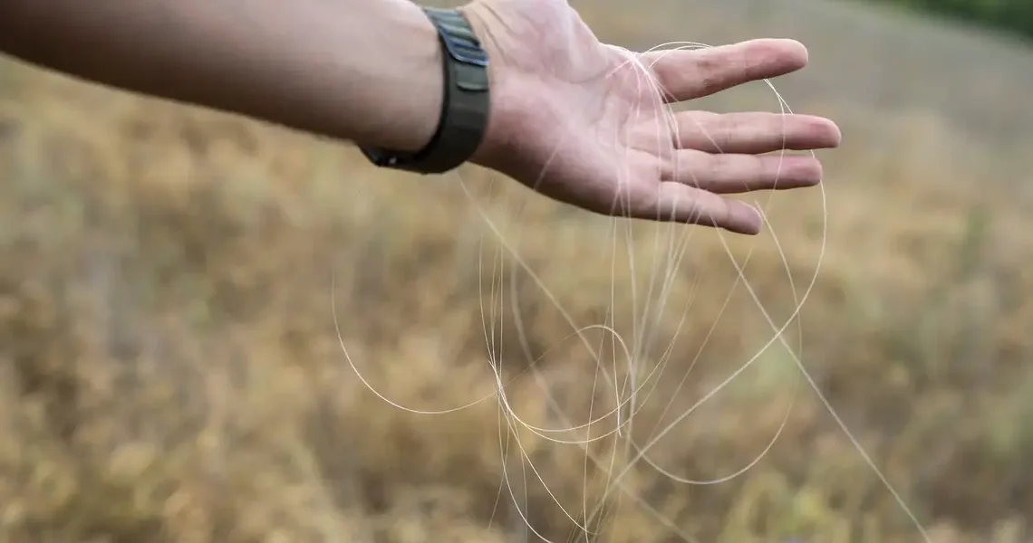 Ukrainian soldiers armed with scissors say they cut any fiber-optic drone cable they see — even if it might be their own