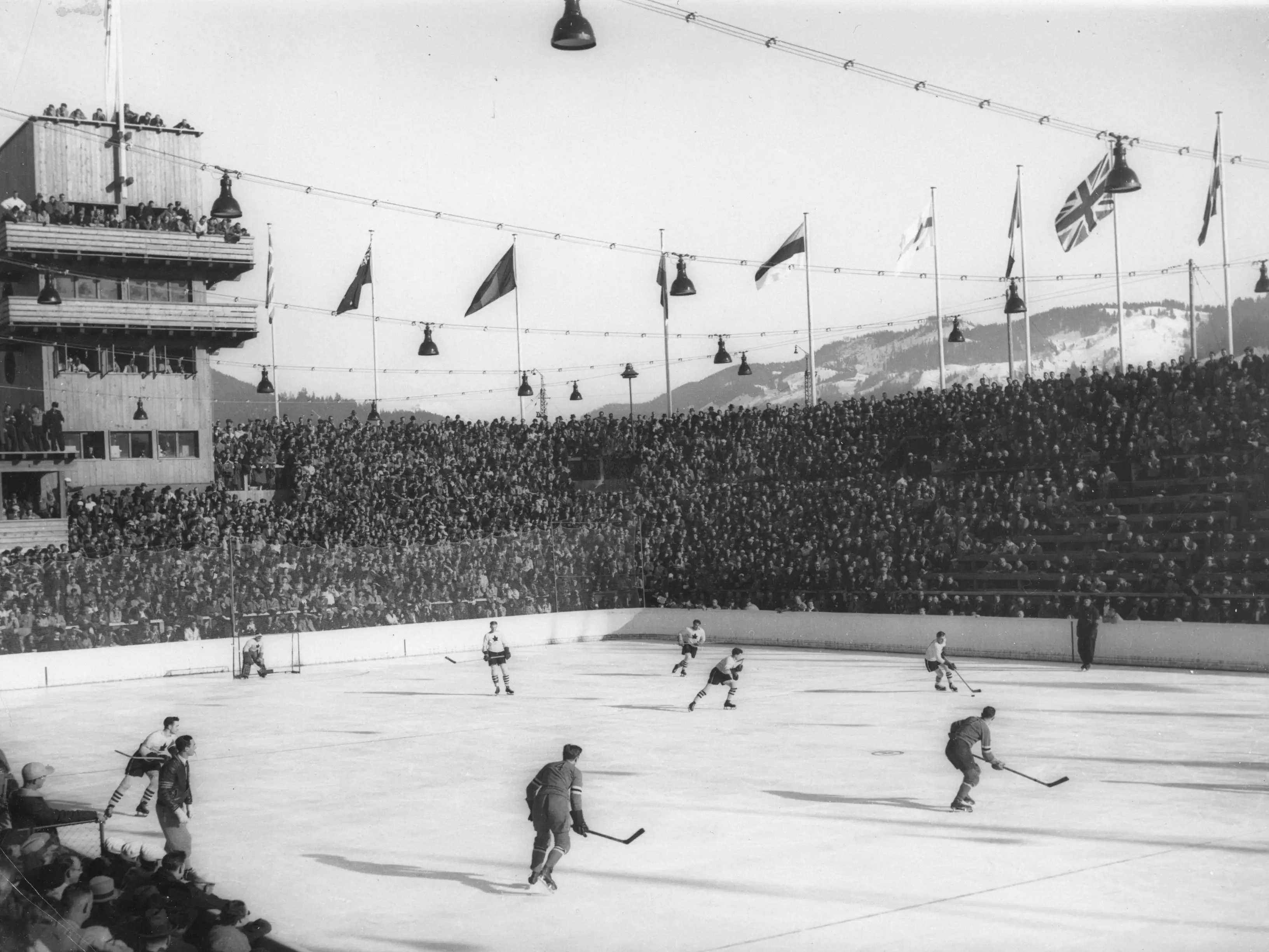 Ice hockey match at the 1936 Winter Olympics