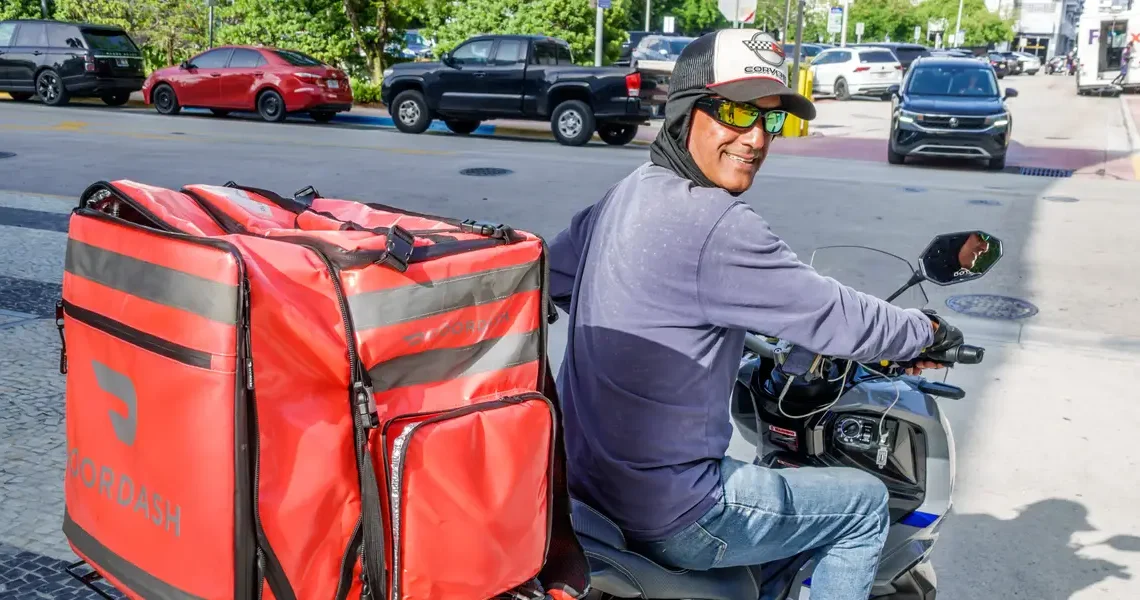 DoorDash’s CEO says he’s got an edge on Amazon in groceries