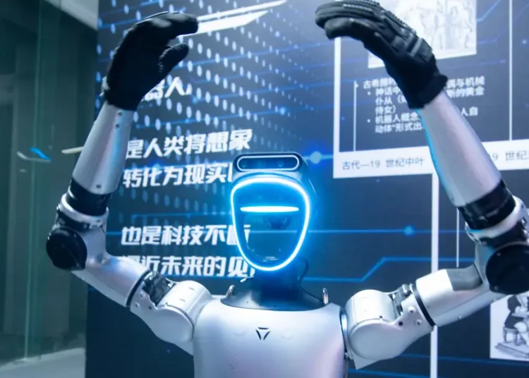 Drunken boxing and backflips: China put on a robot kung fu display that shows how fast its robotics industry is growing