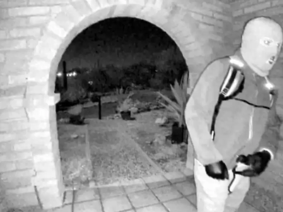 Video image of a person of interest in Nancy Guthrie disappearance.