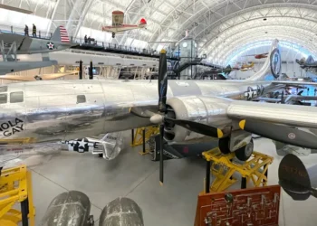 The Enola Gay dropped the atomic bomb on Hiroshima in World War II. Here’s where the plane is now.