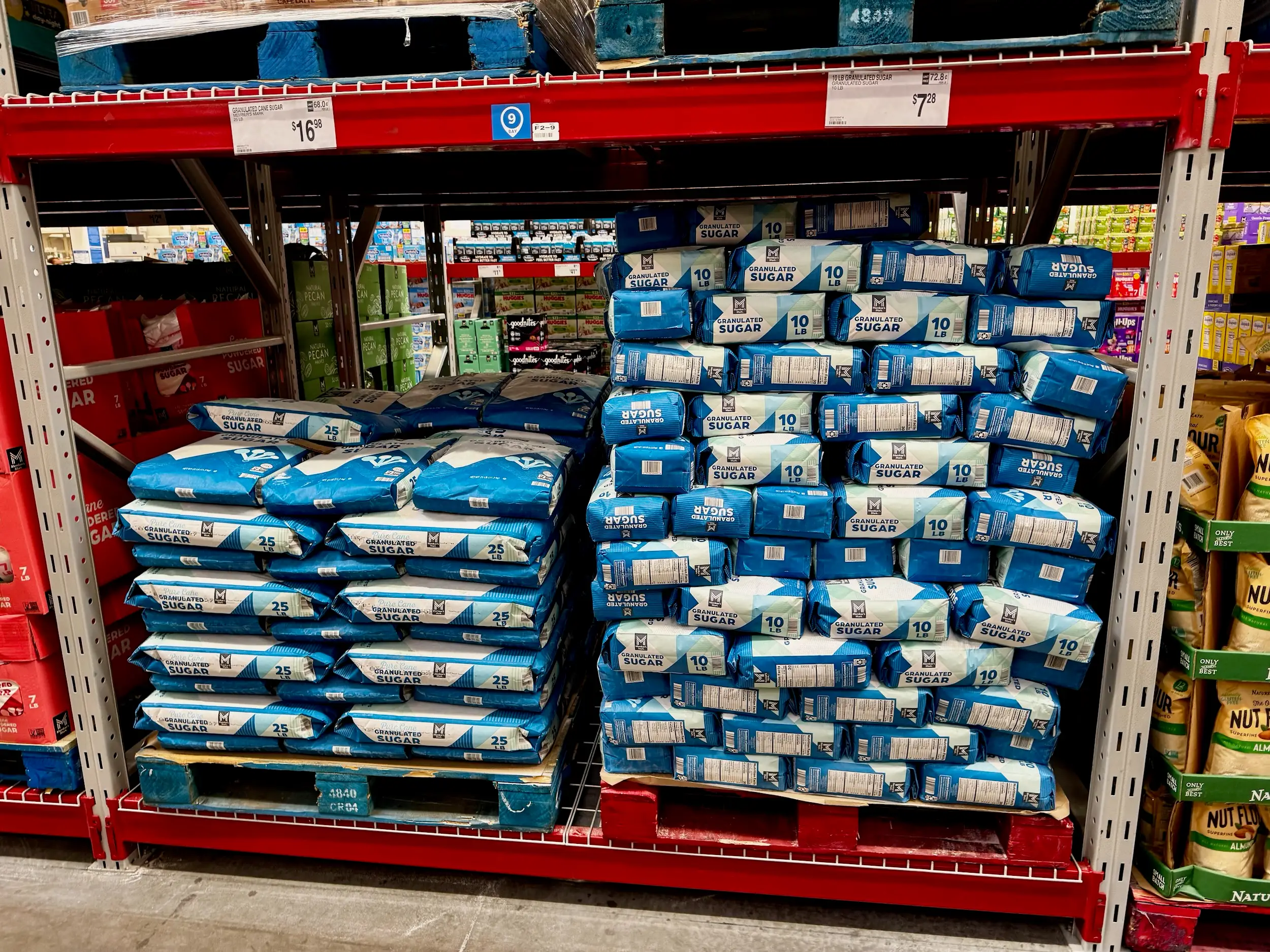 Sugar for sale at Sam's Club
