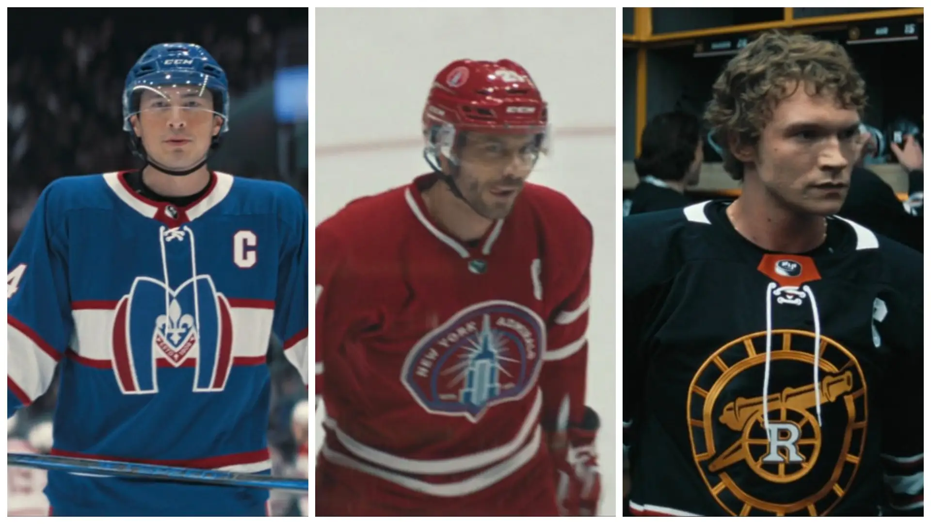 the jerseys in heated rivalry