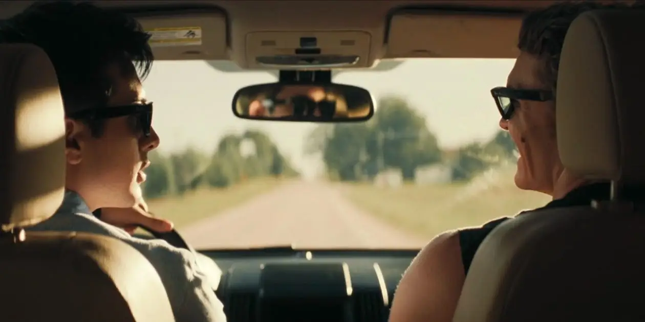 shane and ilya in the car