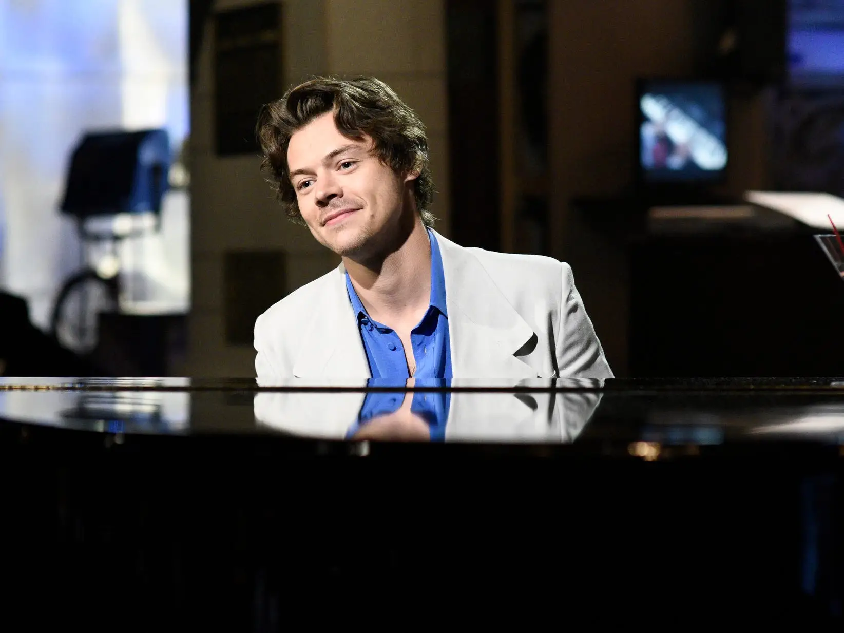 Host Harry Styles during the monologue on Saturday, November 16, 2019