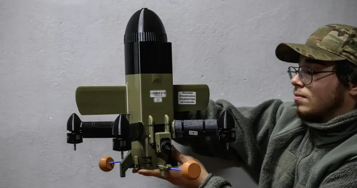 Ukraine is using powerful quadcopters to destroy nearly a third of all the Russian air threats it hits, commander says