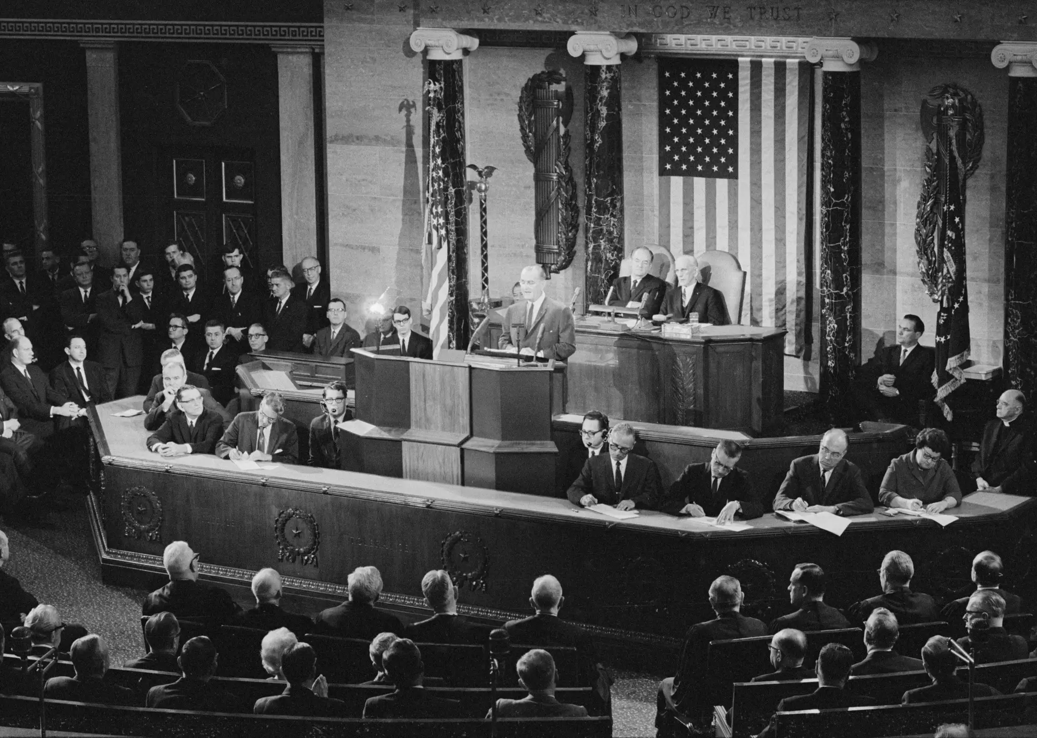 President Lyndon B. Johnson's 1967 State of the Union address.