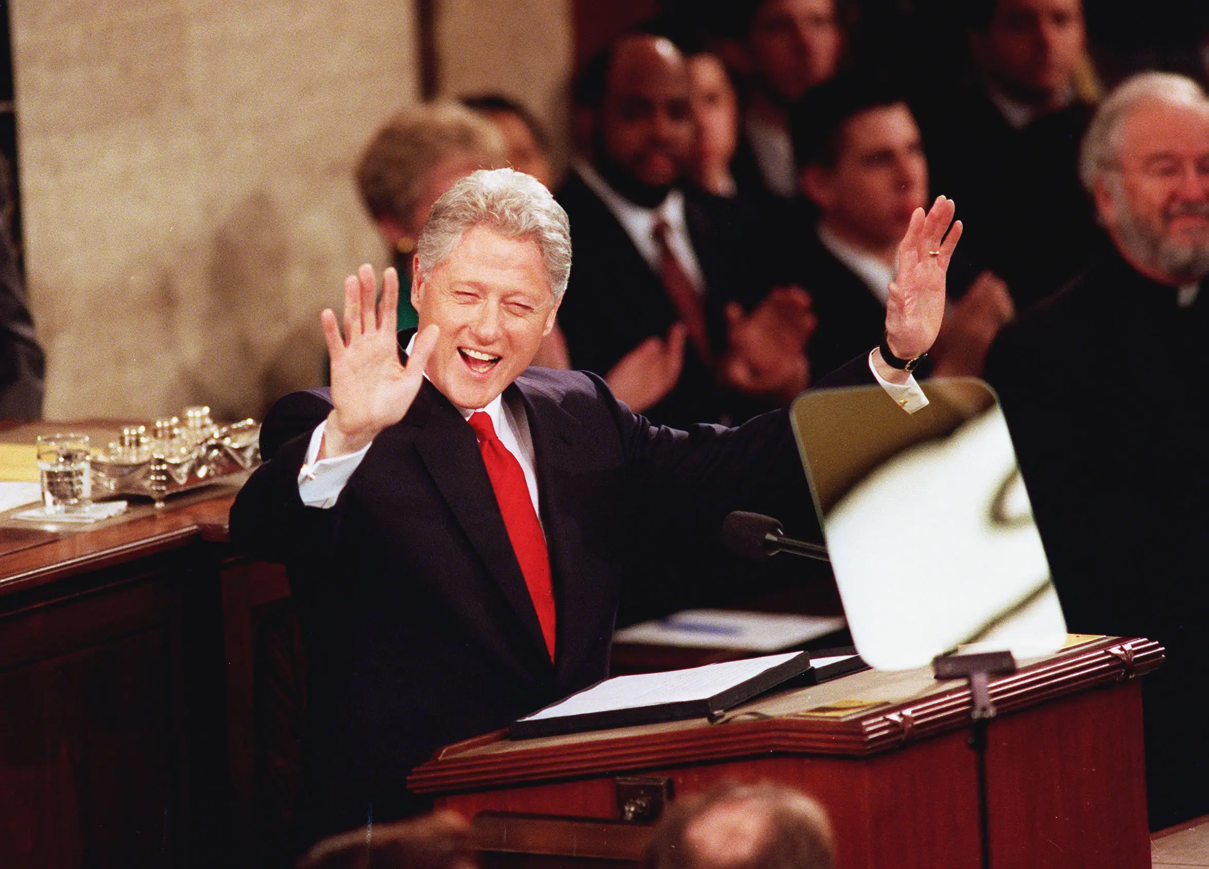 President Bill Clinton's 2000 State of the Union address.