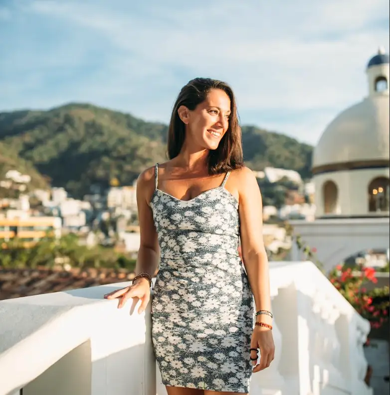 Meagan Drillinger in Mexico