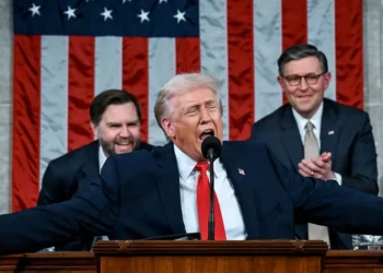 Trump calls out ‘unfortunate’ Supreme Court ruling on his signature tariffs at the State of the Union address