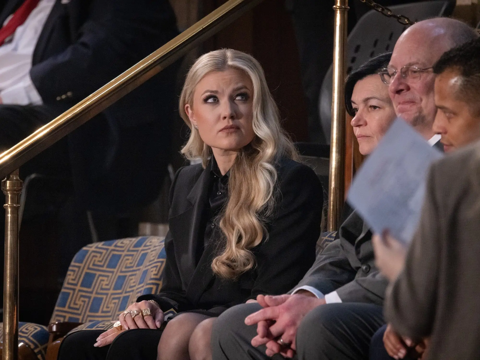 Erika Kirk at the State of the Union.