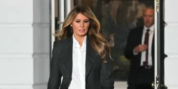 Melania Trump suits up in Dolce & Gabbana at State of the Union