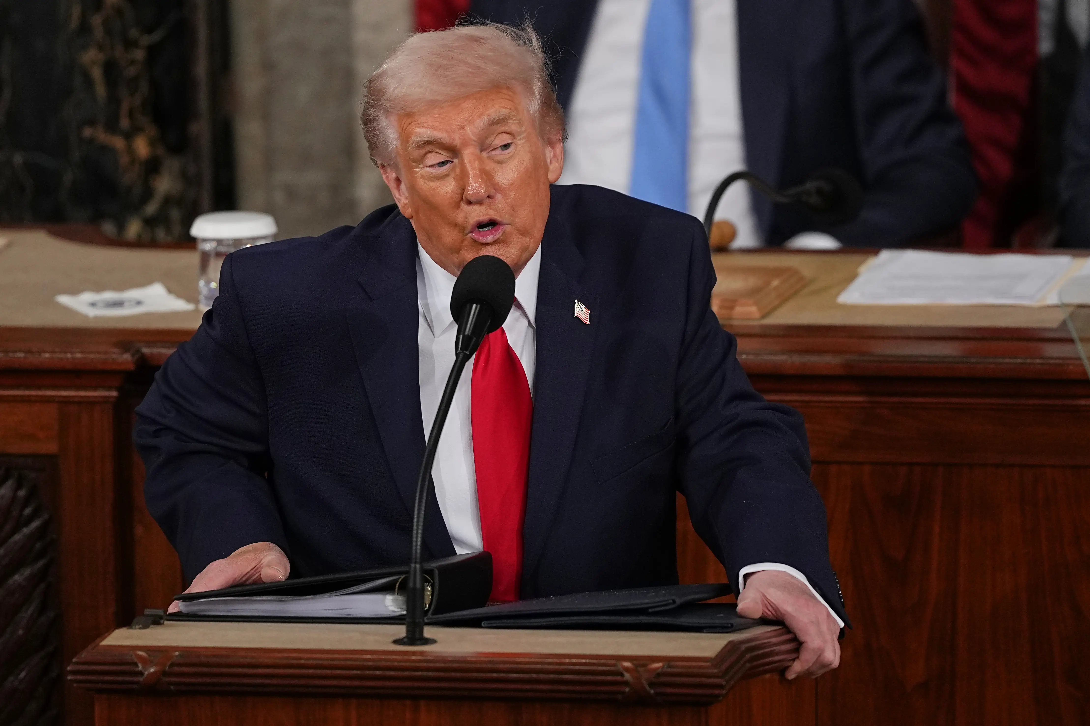 Trump gave his State of the Union address on Tuesday.