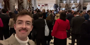I went to Trump’s State of the Union. This was the moment when the room’s mood shifted.