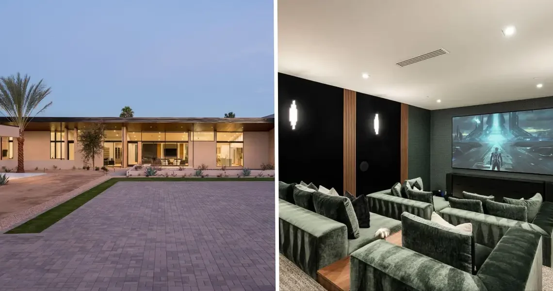 A shark tank, a movie theater, and a $2 million shooting range: See inside Arizona’s most expensive mansion
