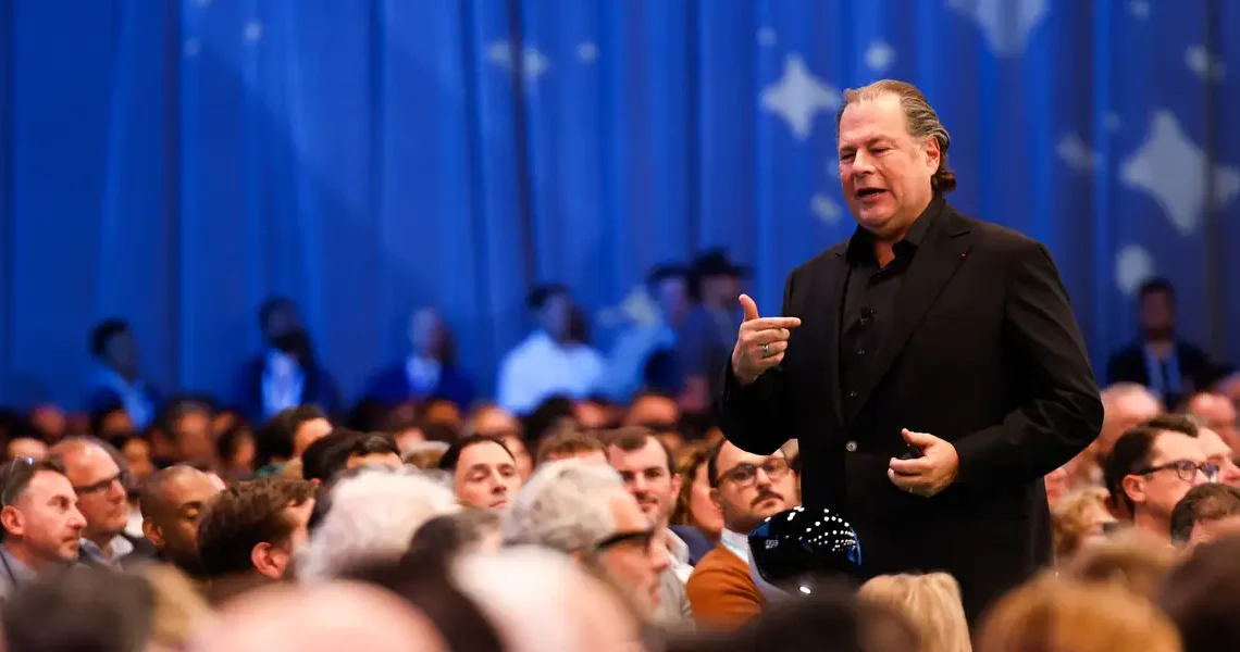 Marc Benioff downplays software apocalypse fears: ‘It may be eaten by the SaaS-quatch’