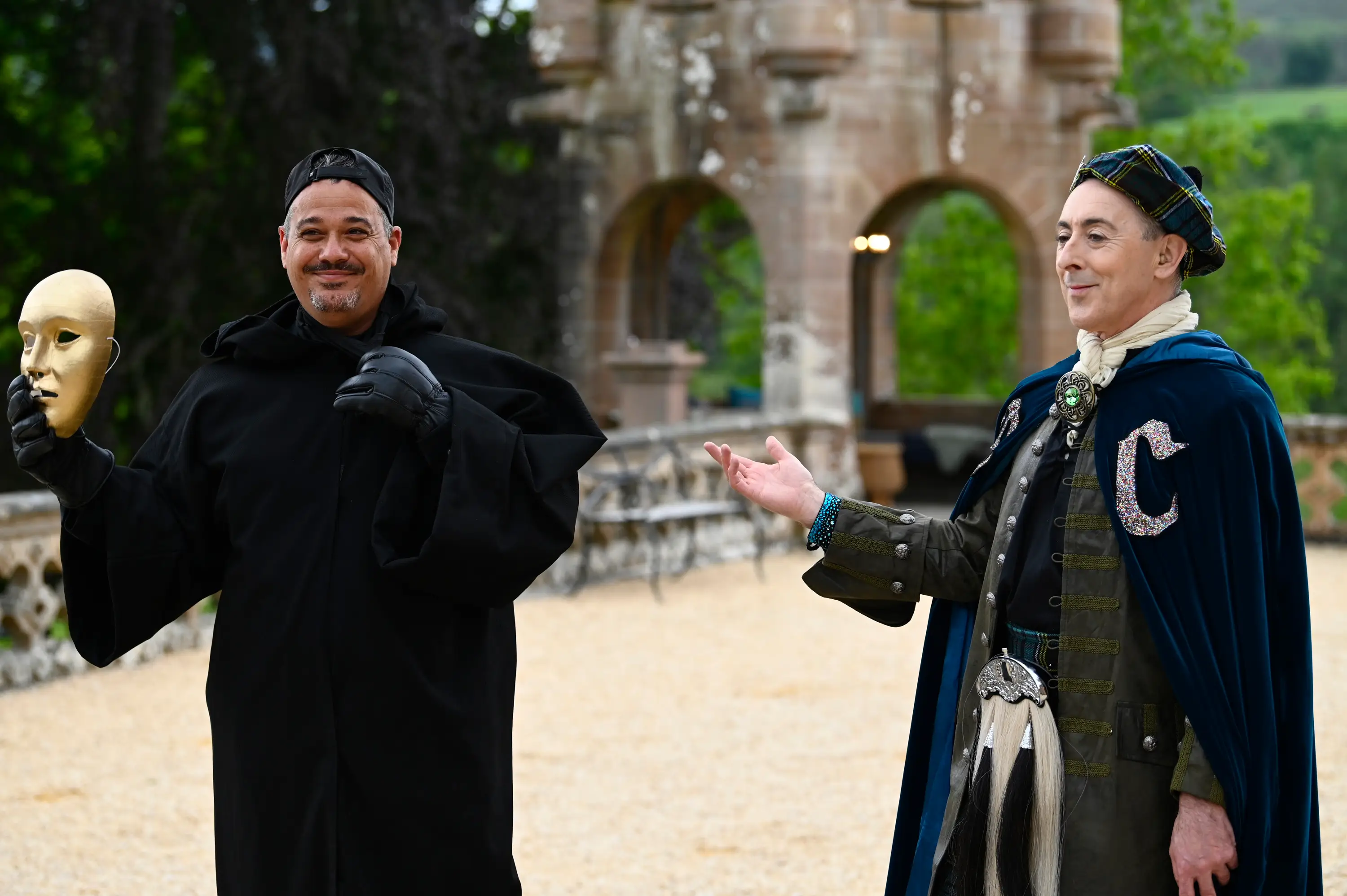 Rob Mariano and Alan Cumming on 