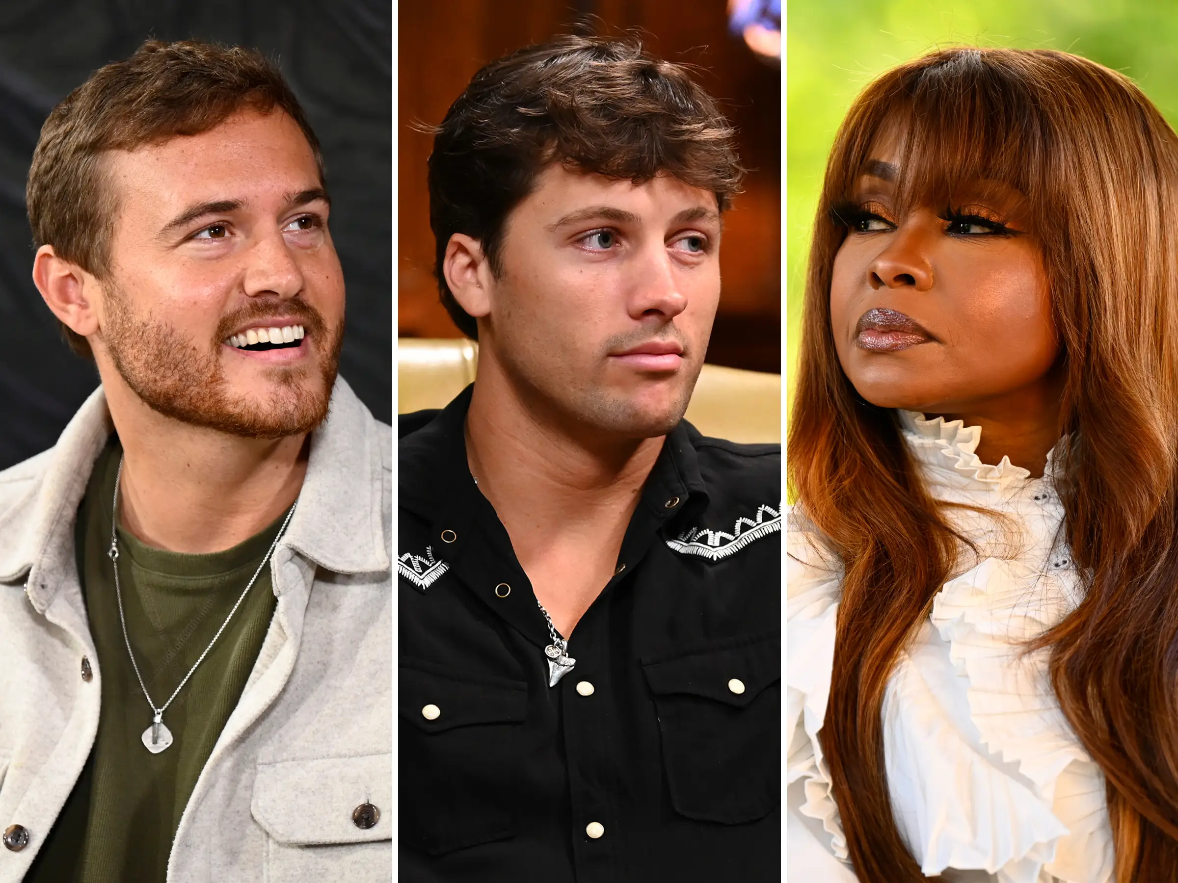 Peter Weber, Rob Rausch, and Phaedra Parks on 