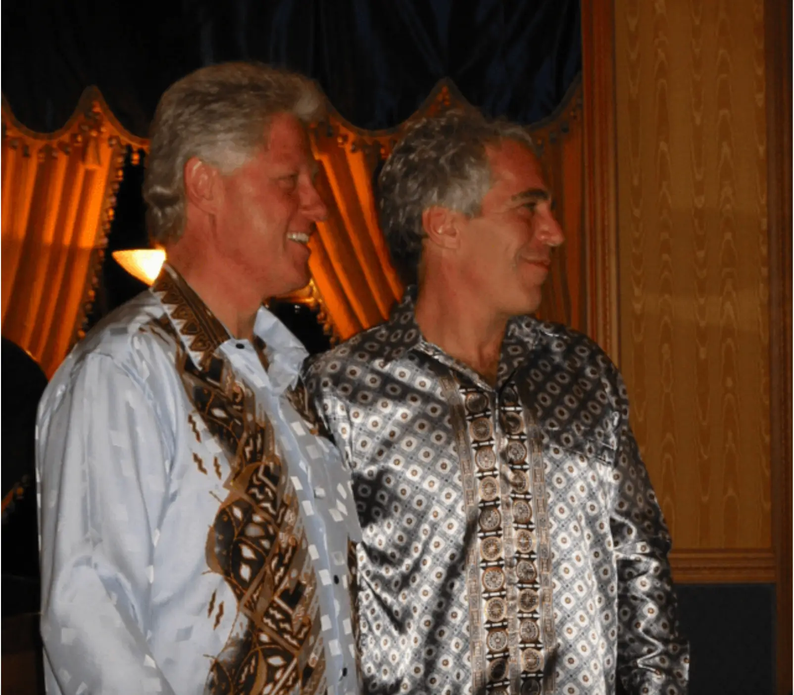 Bill Clinton and Jeffrey Epstein