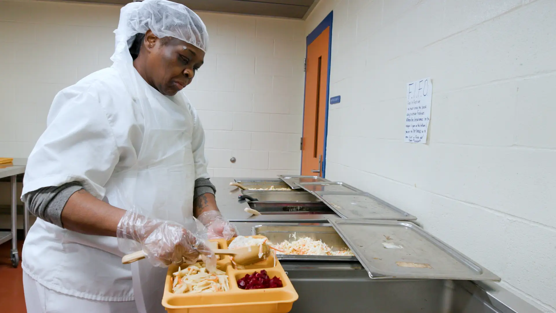 lunch is served Rikers