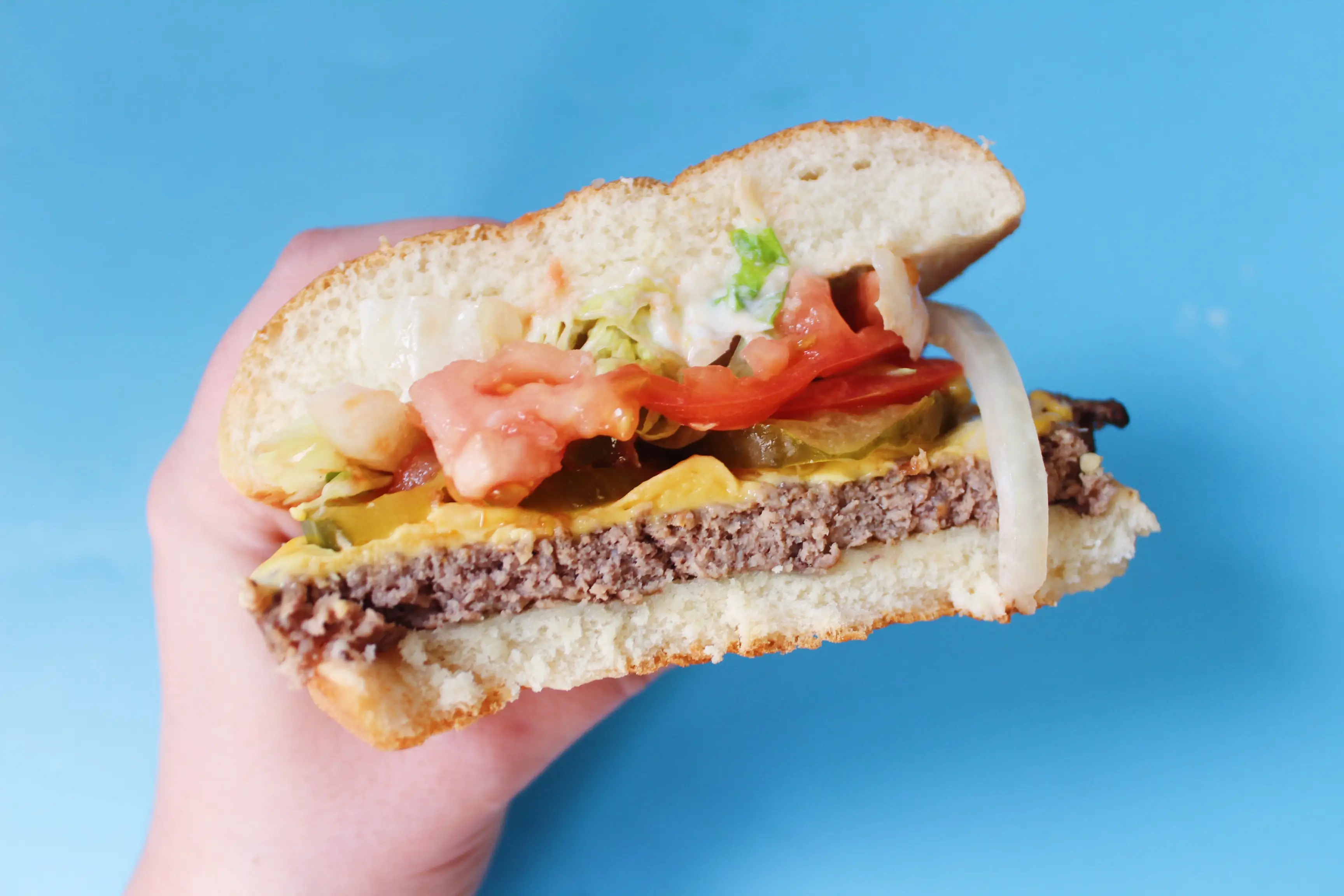 burger king whopper with cheese