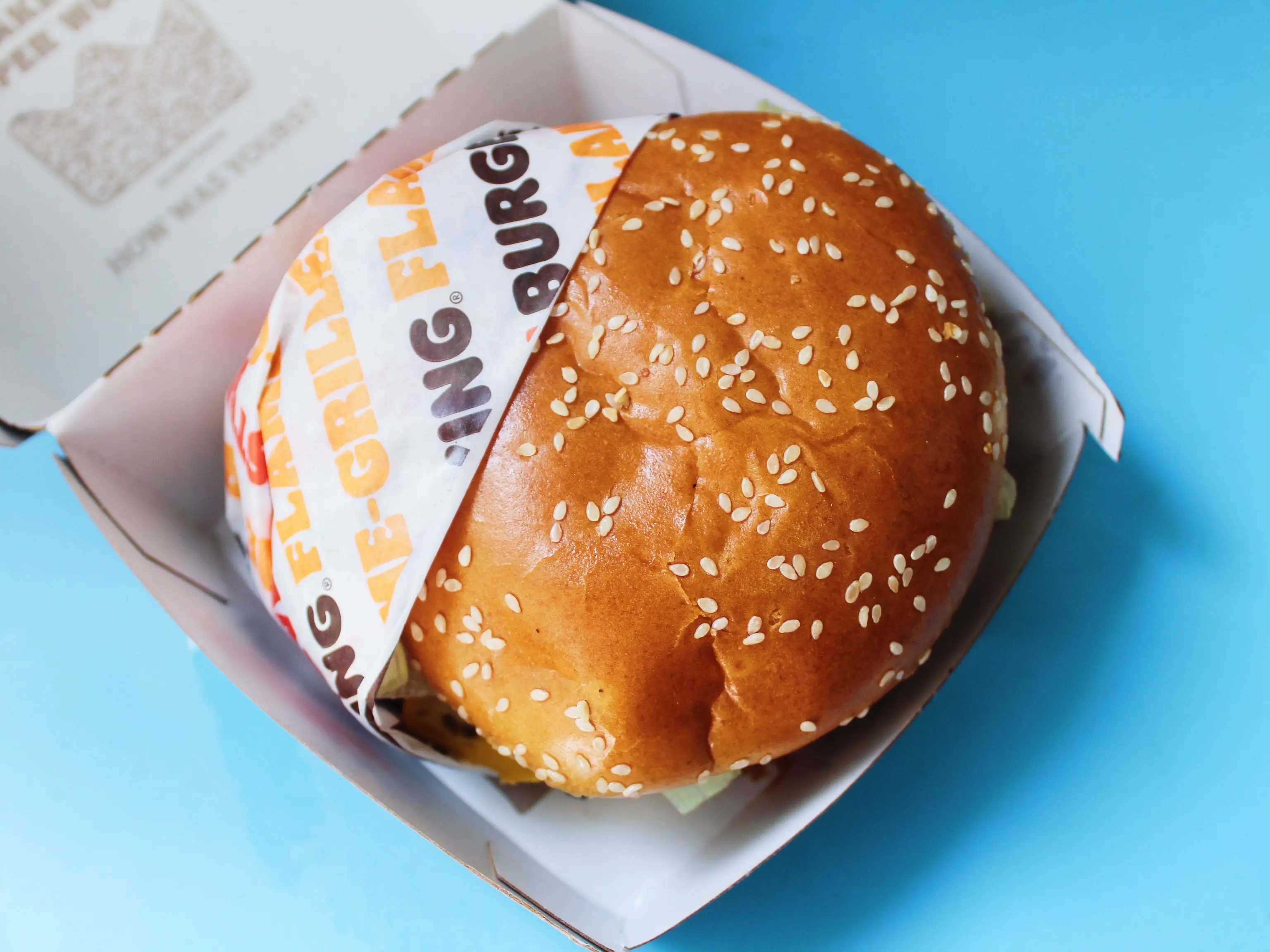 burger king whopper with cheese