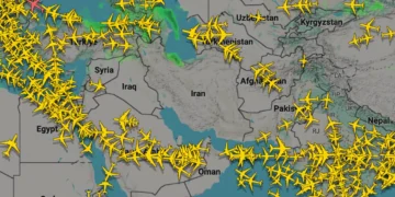 Air travel has been thrown into chaos with cancellations, diversions, and airspace closures after strikes on Iran
