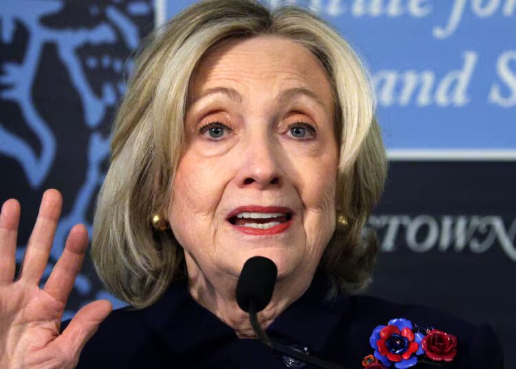 Hillary Clinton Goes to War With MAGA Goon Over Epstein