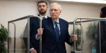Mitch McConnell is taking a beating in the race to replace him