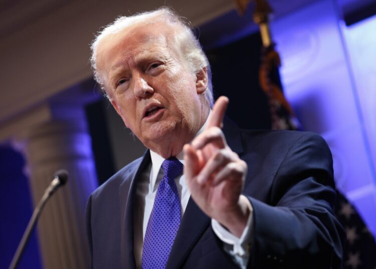 Live updates
Trump imposes new tariffs, denounces Supreme Court justices as a ‘disgrace’ after ruling