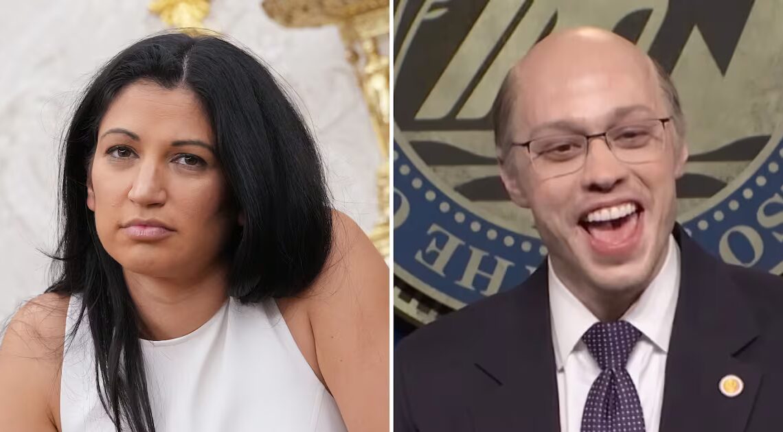 Katie Miller Melts Down at Pete Davidson’s ‘SNL’ Appearance