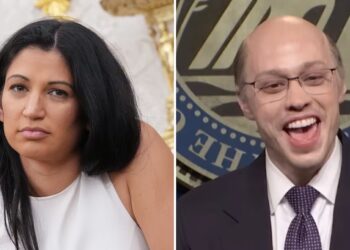 Katie Miller Melts Down at Pete Davidson’s ‘SNL’ Appearance