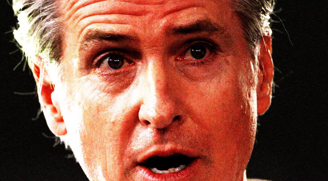 Newsom Brutally Trolls Trump for Blaming Staff Over Racist Post