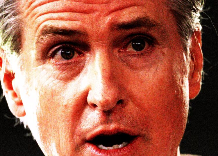 Newsom Brutally Trolls Trump for Blaming Staff Over Racist Post