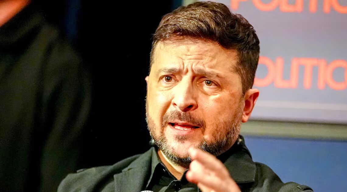 Furious Zelensky Drops F-Bomb Rage Post to Oligarchs in the U.S