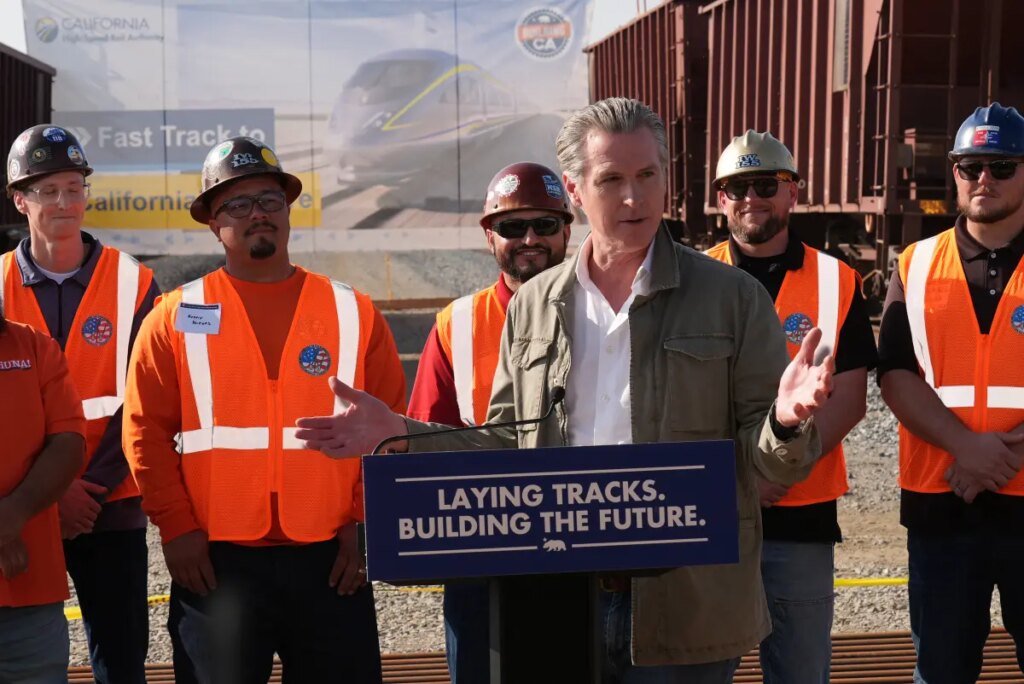 Pump the brakes on Newsom’s rail madness