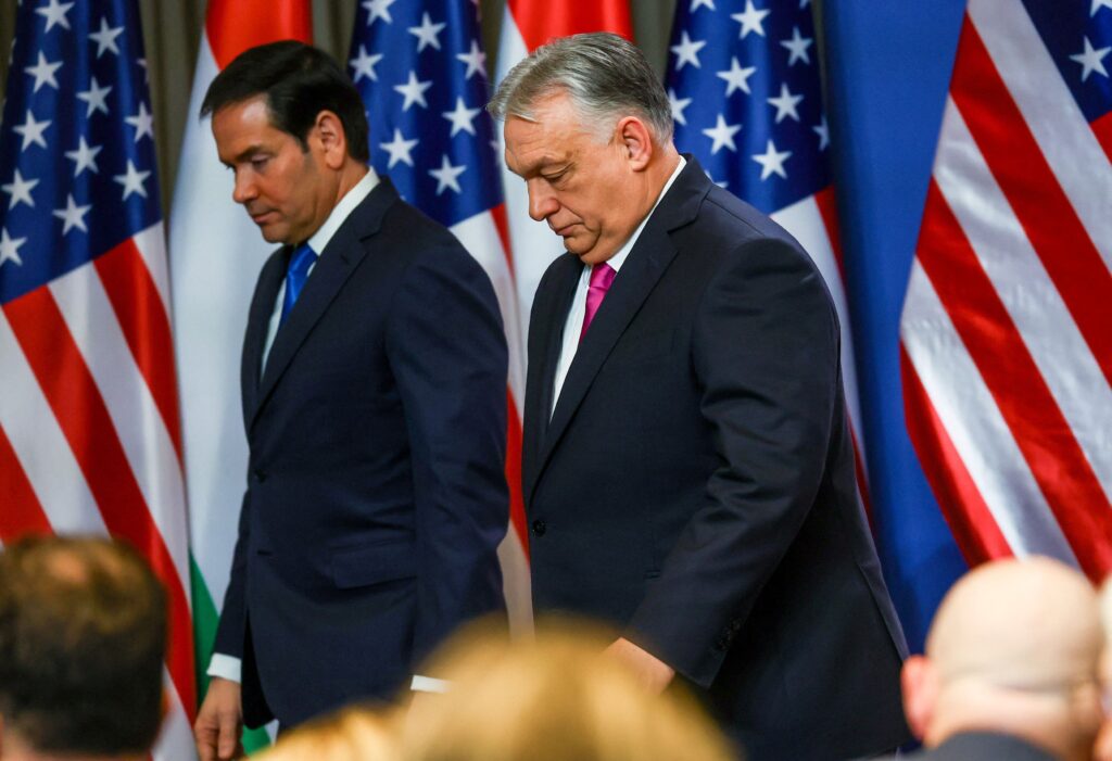 Rubio lends hand to Hungary’s Orban as he faces tough election