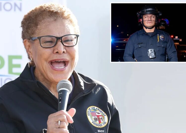 Karen Bass ordered LA cops to turn on body cams at ICE operations. They already do, union says
