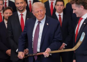 Manic Trump, 79, Turbocharges His Unhinged Hockey Warnings to Canada