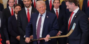 Manic Trump, 79, Turbocharges His Unhinged Hockey Warnings to Canada