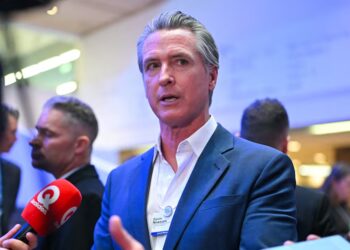 Newsom Shames Silent Republicans Over Trump’s Racist Video