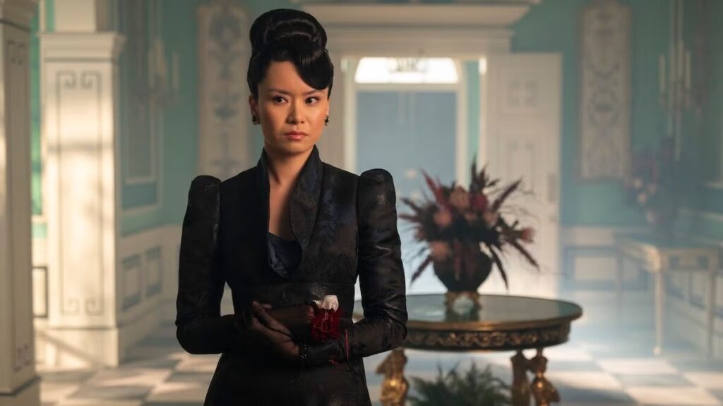 ‘Bridgerton’ Star Katie Leung Teases Cat-and-Mouse Game Between Araminta and Sophie in Season 4, Part 2