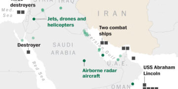 Trump appears ready to attack Iran as U.S. strike force takes shape