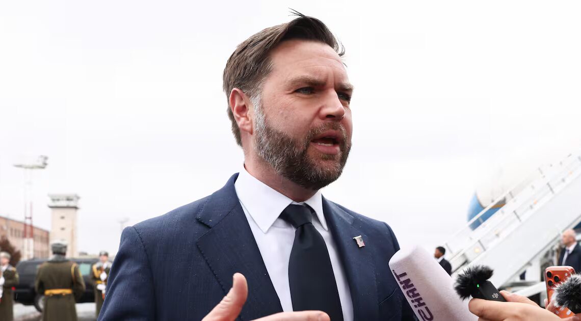 Vance Offers Wild Defense of Trump Sharing Racist Video